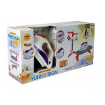 Žehlička na batérie + doska, vešiak